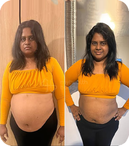 Kavya Prabhakaran lost 11 Kgs