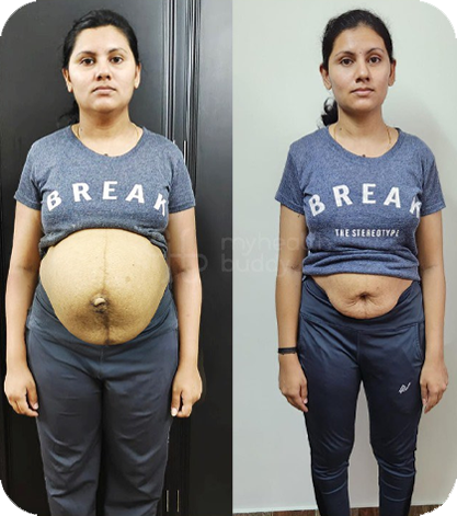 Kayathri S lost 18 Kgs